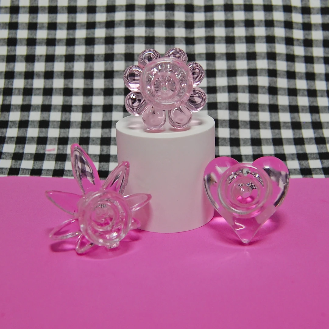 Shop Burning Love Accessories Flower Slide- Pink 5 Shop Burning Love Accessories Flower Slide- Pink