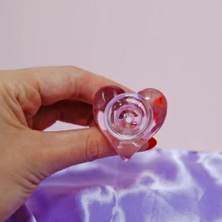 Shop Burning Love Accessories Pink Heart Slide