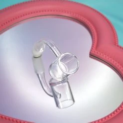 Shop Burning Love Pipes 25mm Clear Banger