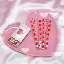 Shop Burning Love 4 Pack- Red Heart Cones