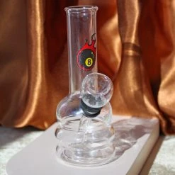 Shop Burning Love 8 Ball Mini Bubbler Bubblers