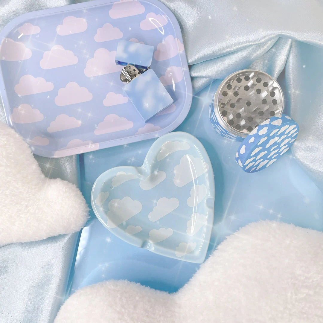 Burning Love Ash Trays Cloudy Sky Ash Tray 8 Burning Love Ash Trays Cloudy Sky Ash Tray