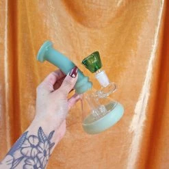Burning Love Bongs Aventurine Water Pipe