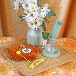 Burning Love Bongs Aventurine Water Pipe