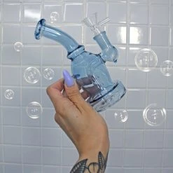 Burning Love Blue Bubble Water Pipe