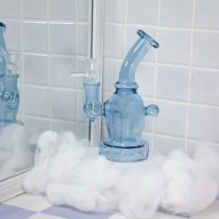 Burning Love Blue Bubble Water Pipe