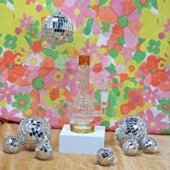 Burning Love Elegant Orb Bong- Amber Bongs