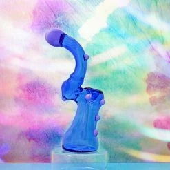 Shop Burning Love Pipes Blue Powerpuff Bubbler