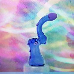 Shop Burning Love Pipes Blue Powerpuff Bubbler