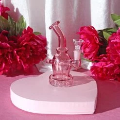 Burning Love Bongs Rose Bubble Water Pipe