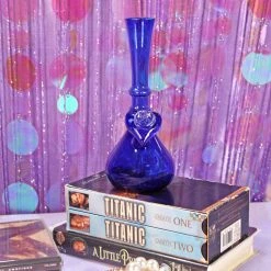 Burning Love Bongs Love Potion Water Pipe- Sapphire