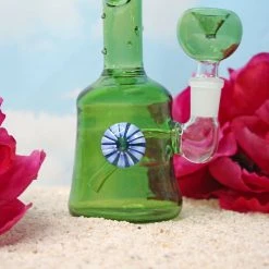 Burning Love Green Cactus Water Pipe