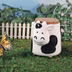 Burning Love Moo Stash Jar Storage