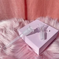 Burning Love Bongs Crystal Water Pipe- Iridescent