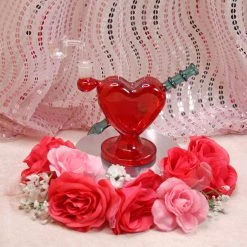 Burning Love Bongs Cupid's Heart Rig
