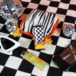 Burning Love Lighter Case- Checkerboard Flames