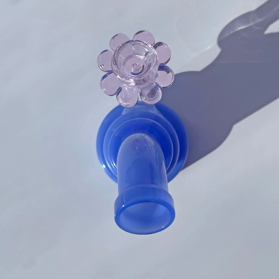 Burning Love Periwinkle Water Pipe Bongs Burning Love Periwinkle Water Pipe Bongs