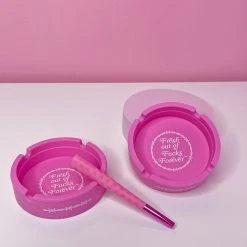 Burning Love Ash Trays Fresh Out Of Fucks Ash Tray