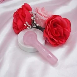Burning Love Frosted Heart Pipe Pipes