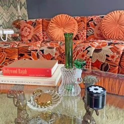 Burning Love Regal Gem Water Pipe- Green Bongs