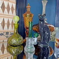 Burning Love Regal Gem Water Pipe- Green Bongs 5 Burning Love Regal Gem Water Pipe- Green Bongs