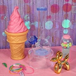 Burning Love Get A Grip Bong- Blue