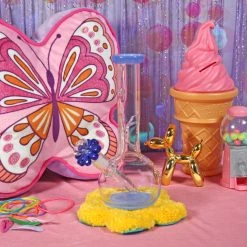 Burning Love Get A Grip Bong- Blue