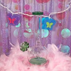 Burning Love Get A Grip Bong- Jade Bongs