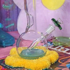 Burning Love Get A Grip Bong- Jade Bongs