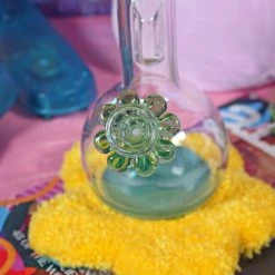 Burning Love Get A Grip Bong- Jade Bongs