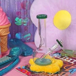 Burning Love Get A Grip Bong- Jade Bongs