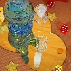 Burning Love Starry Eyed Bong- Oil Slick