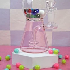 Burning Love Bongs Bubble Gum Machine Bong