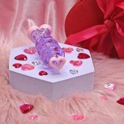 Burning Love Pipes Heart Of Glass One Hitter - Mystery Color