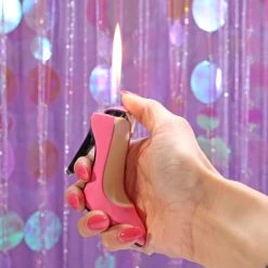 Burning Love Lighters Pink High Heel Lighter
