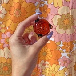 Burning Love Bongs Honeycomb Water Pipe