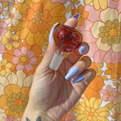 Burning Love Bongs Honeycomb Water Pipe