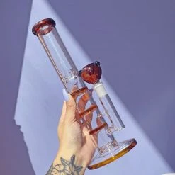 Burning Love Bongs Honeycomb Water Pipe
