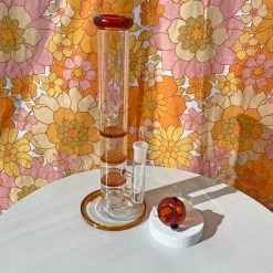Burning Love Bongs Honeycomb Water Pipe