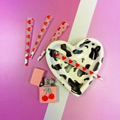 Shop Burning Love 4 Pack- Red Heart Cones