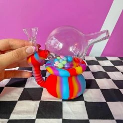 Shop Burning Love Gumball Machine Silicone Bubbler 14 Shop Burning Love Gumball Machine Silicone Bubbler