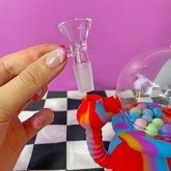 Shop Burning Love Gumball Machine Silicone Bubbler 12 Shop Burning Love Gumball Machine Silicone Bubbler