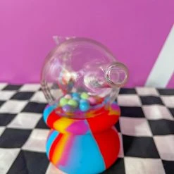Shop Burning Love Gumball Machine Silicone Bubbler 15 Shop Burning Love Gumball Machine Silicone Bubbler