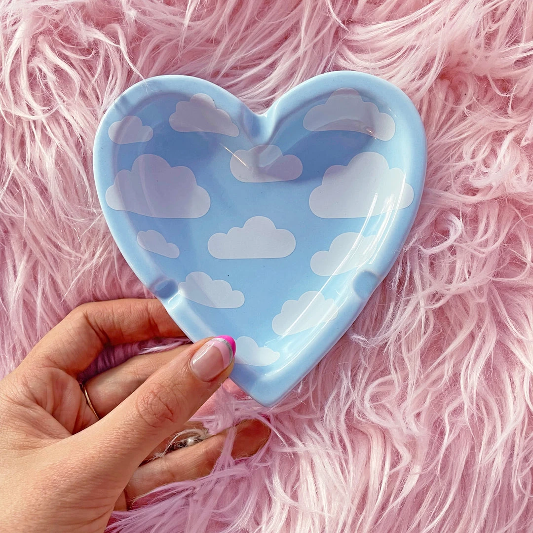 Burning Love Ash Trays Cloudy Sky Ash Tray 6 Burning Love Ash Trays Cloudy Sky Ash Tray