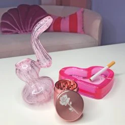 Burning Love Pink Bubbler