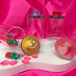 Shop Burning Love Storage Stash Jar- Cherry 8 Shop Burning Love Storage Stash Jar- Cherry