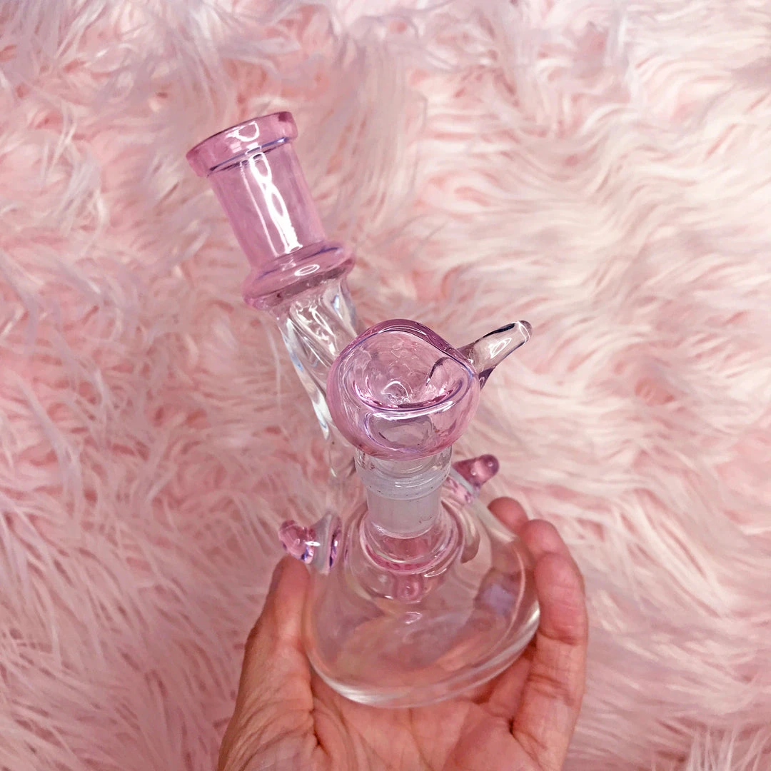 Burning Love BB Pink Water Pipe Bongs 4 Burning Love BB Pink Water Pipe Bongs