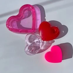 Burning Love Party Heart Pipe- Pink Pipes