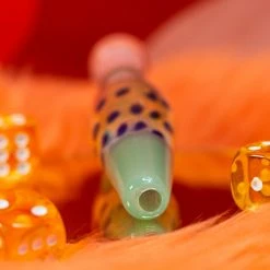 Shop Burning Love Lava Lamp Dab Straw- Jade