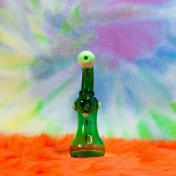 Shop Burning Love Pipes Green Powerpuff Bubbler